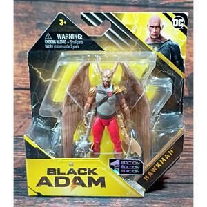 Black Adam Hawkmam Action Figure - DC Comics 1st Edition